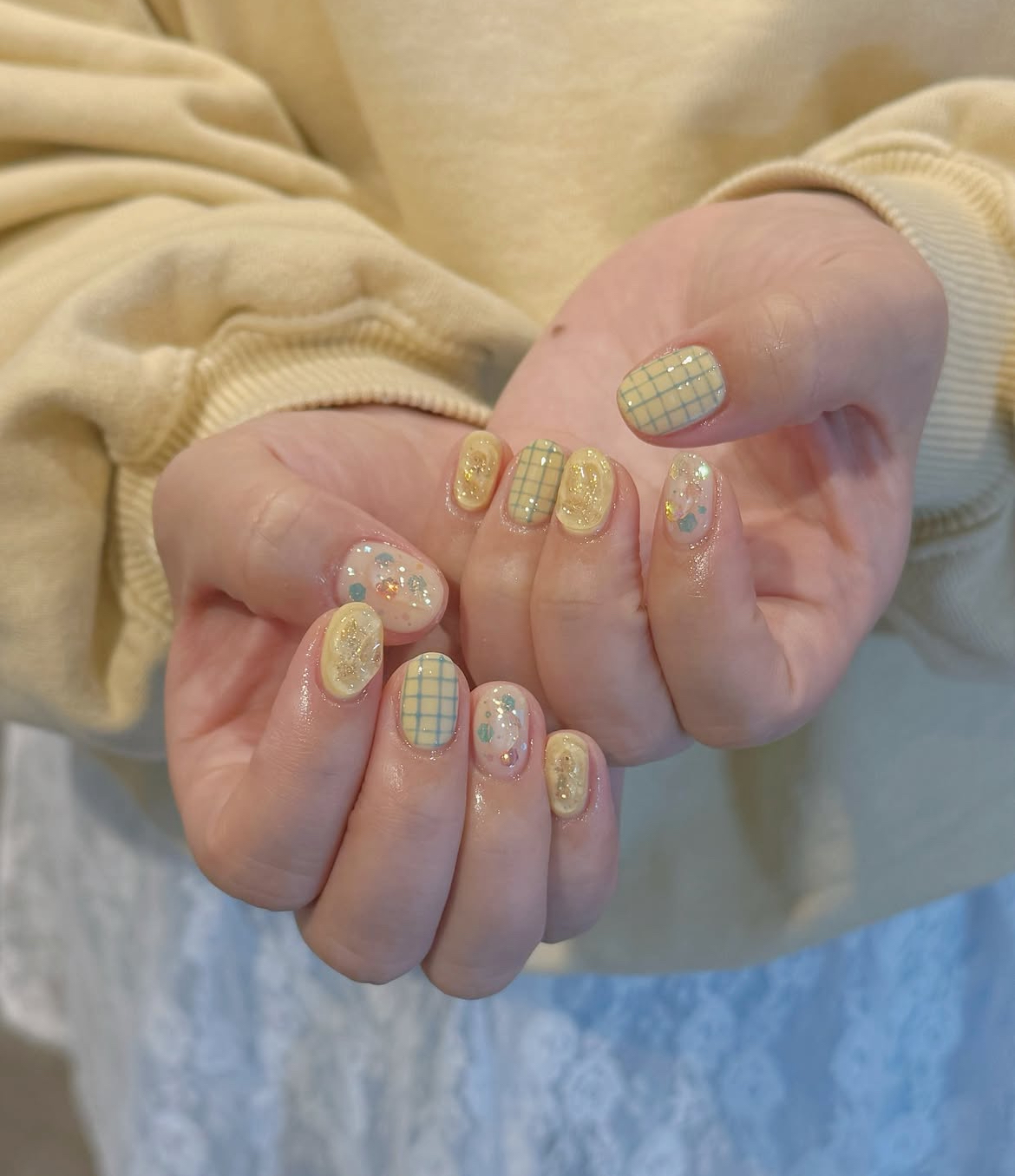 150分コース☆8本持ち込みデザイン💕手描き/3Dネイル🉑 パーツつけ放題
